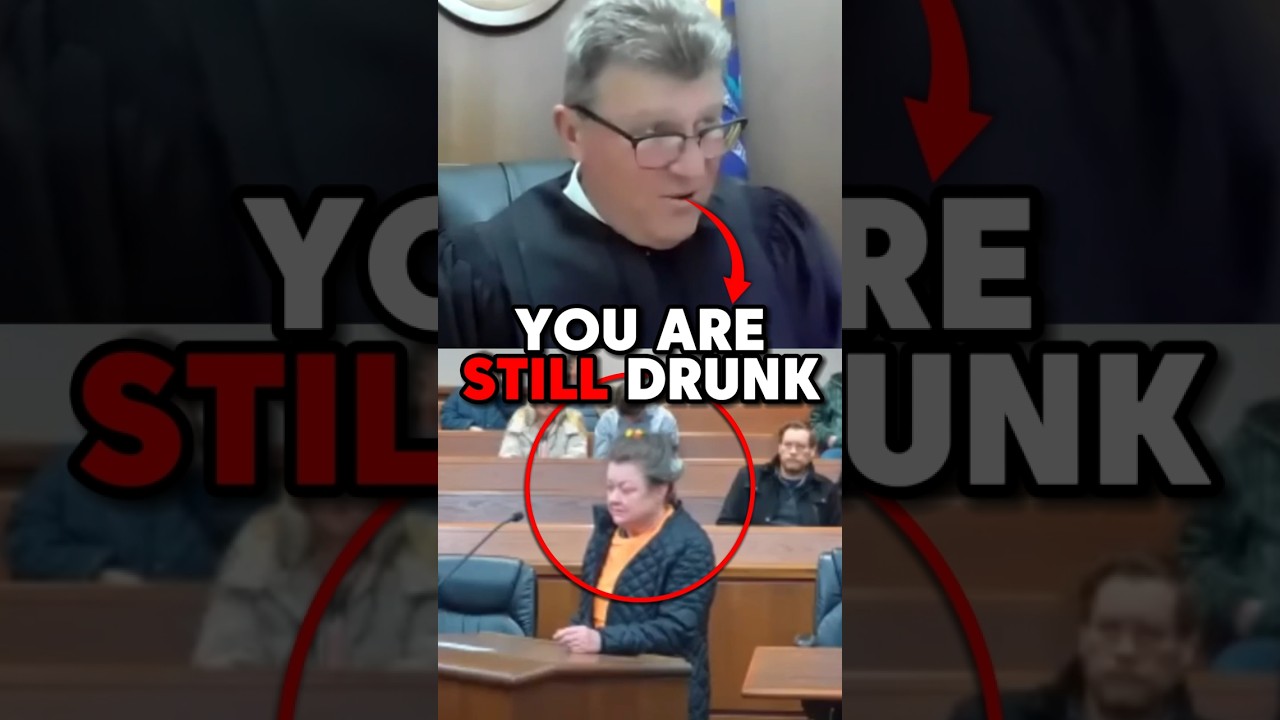 Woman SHOWS UP Drunk to Court for OWI Hearing!