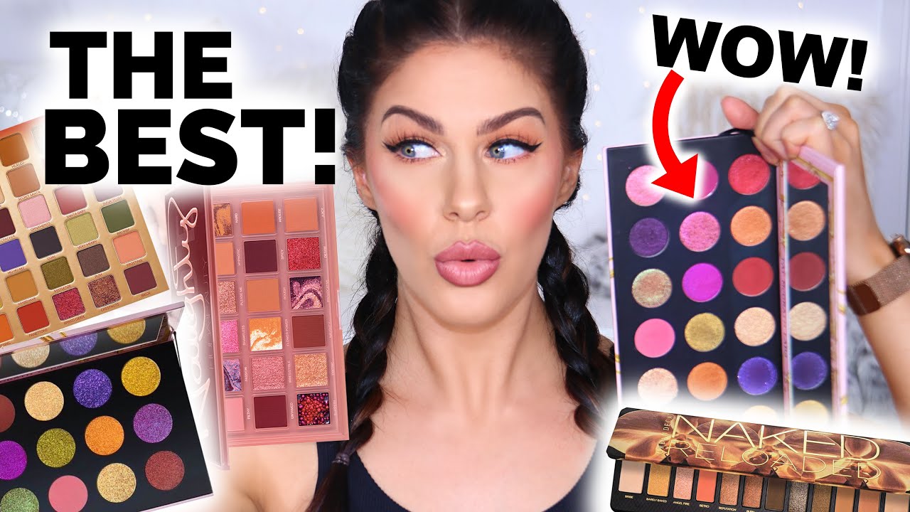 The Top 5 Eyeshadow Palettes of 2020! Yearly Beauty Favorites!!