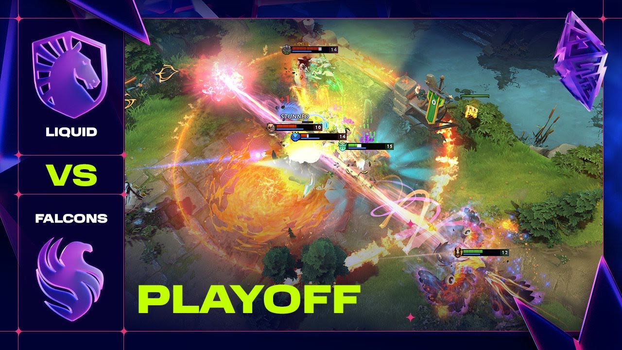 TEAM FALCONS vs TEAM LIQUID - Official Highlights - BLAST SLAM VII Dota 2