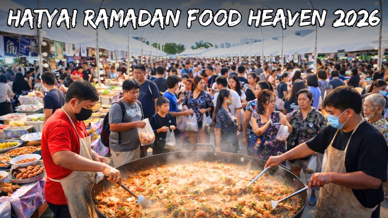 HATYAI RAMADAN FOOD HEAVEN 2026 🇹🇭 | Street Food Paradise! 😍