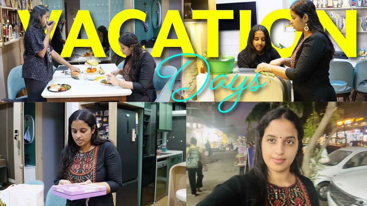 🔥കുറച്ചു cooking ഒക്കെ പഠിപ്പിക്കാംലേ 😃 || Vacation Vlog withu mithukutty🥰 || Swapnas Wonderland