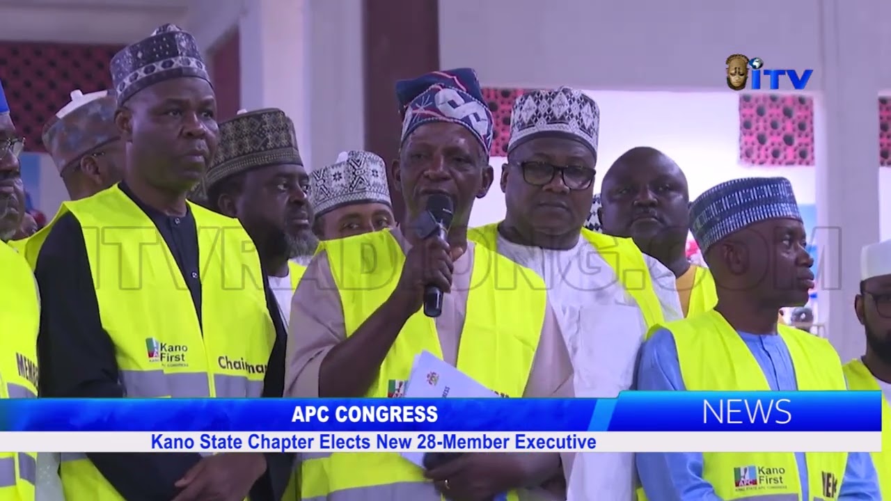 APC CONGRESS: Kano State Chapter Elects New 28-Member Executive