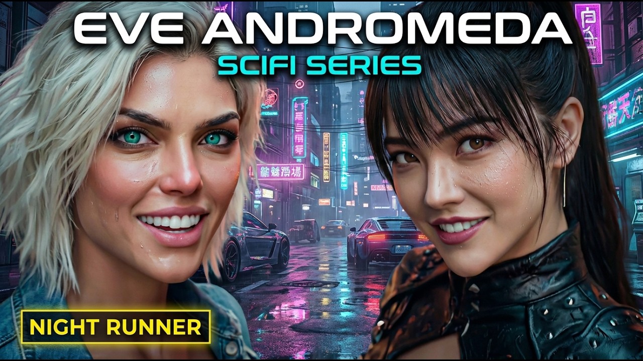 Night Runner | #EveAndromeda | AI-Generated Scifi Series