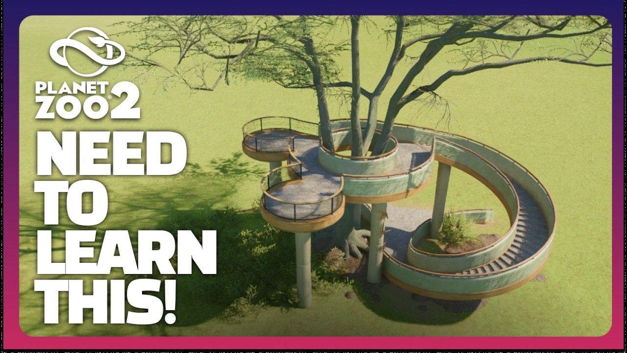 Planet Zoo 2 Advanced Paths - Master This Once, Use It Forever