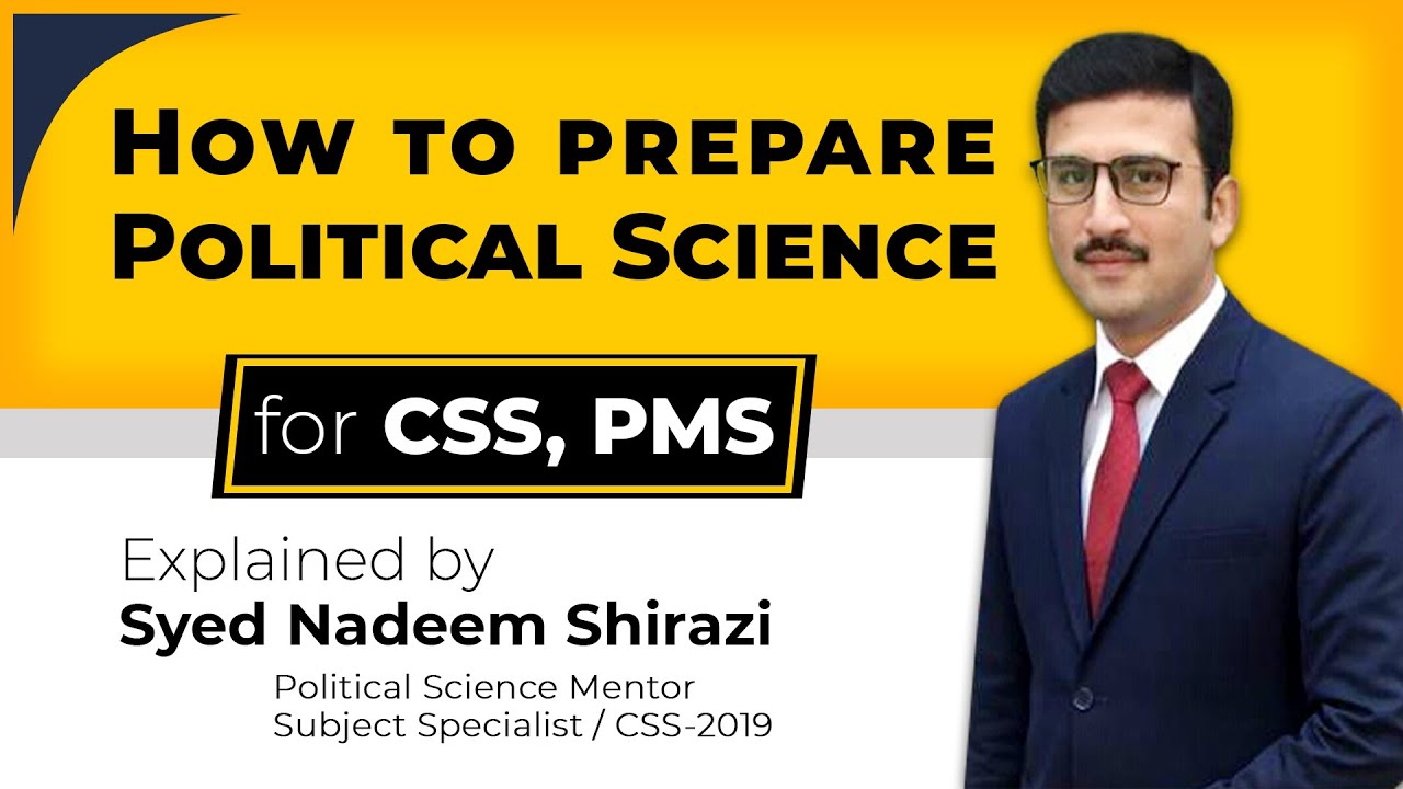 CSS political science preparation | How to prepare political Science | Recommended Books | PMS Pol