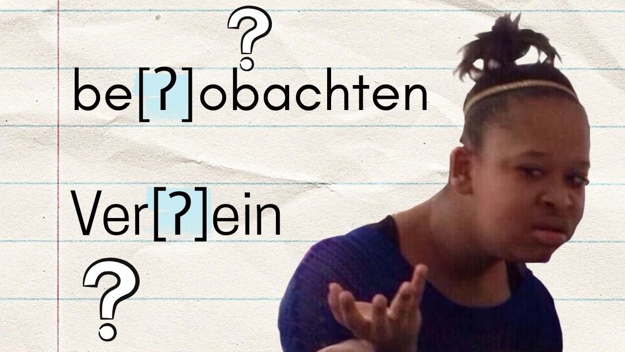 Der Laut, den keiner schreibt und (fast) jeder spricht