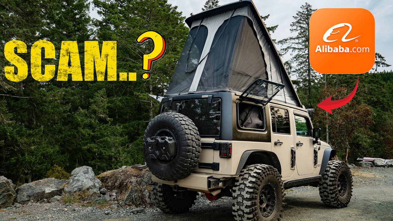 Мы заказали ПОДДЕЛЬНЫЙ Ursa Minor Jeep Camper из Китая... (Обман?)