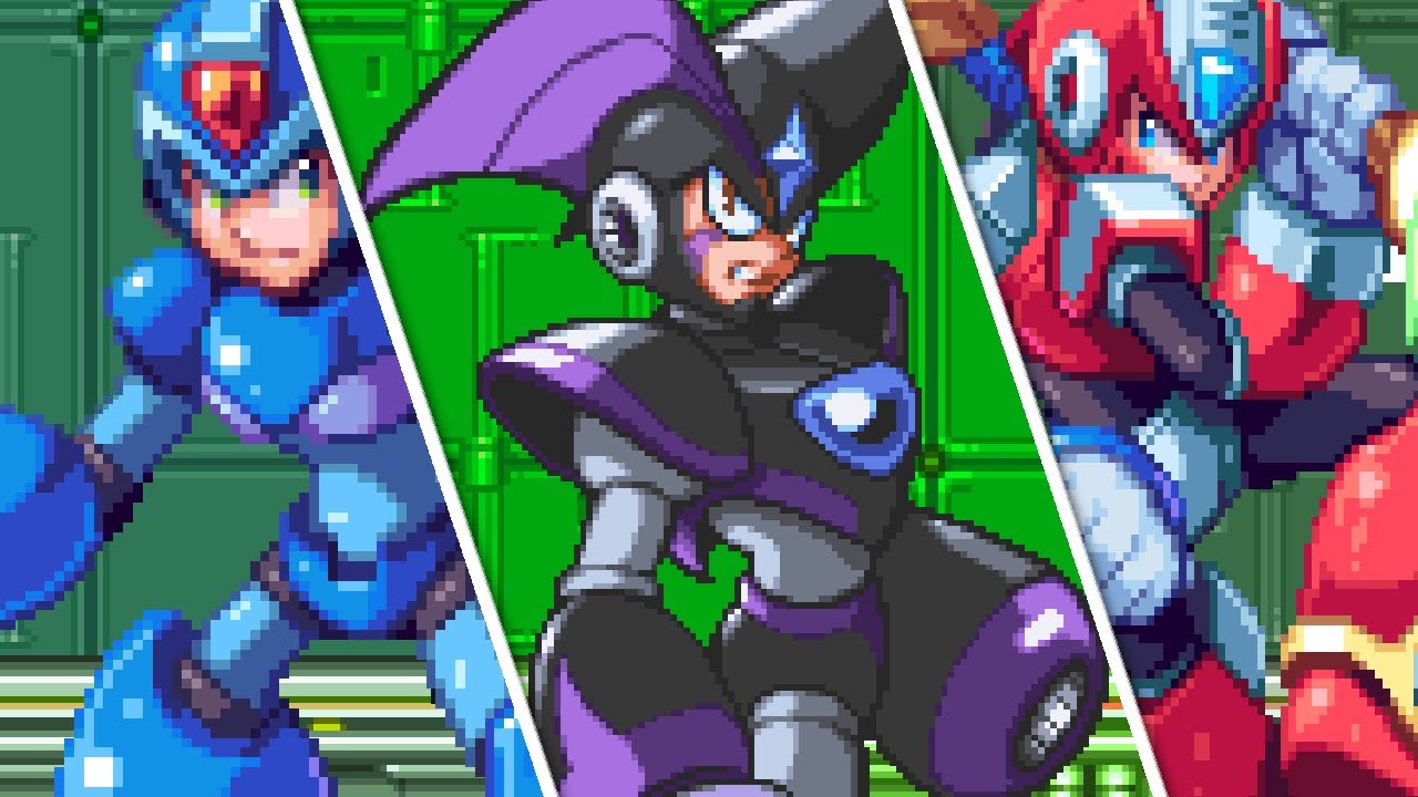 Megaman X Future Break - X, Zero and Bass Playable