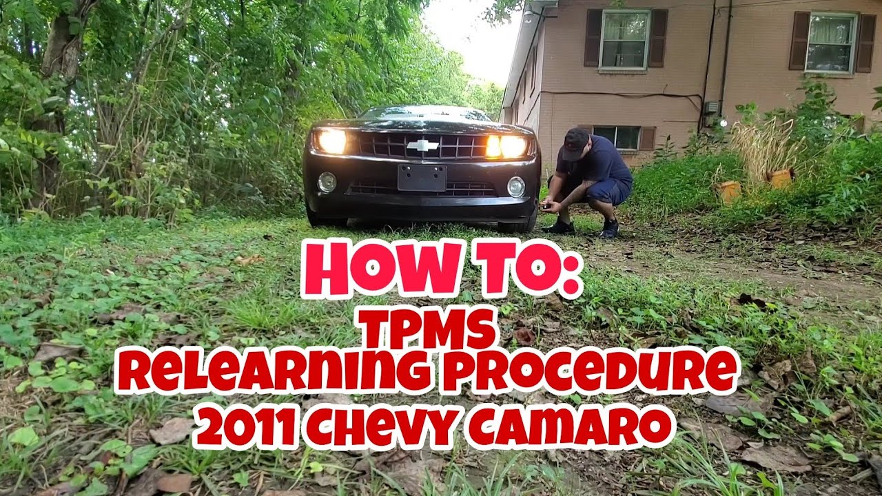 TPMS Reprogram Procedure | 2011 Chevy Camaro | How To | how to Reprogram camaro tire sensors