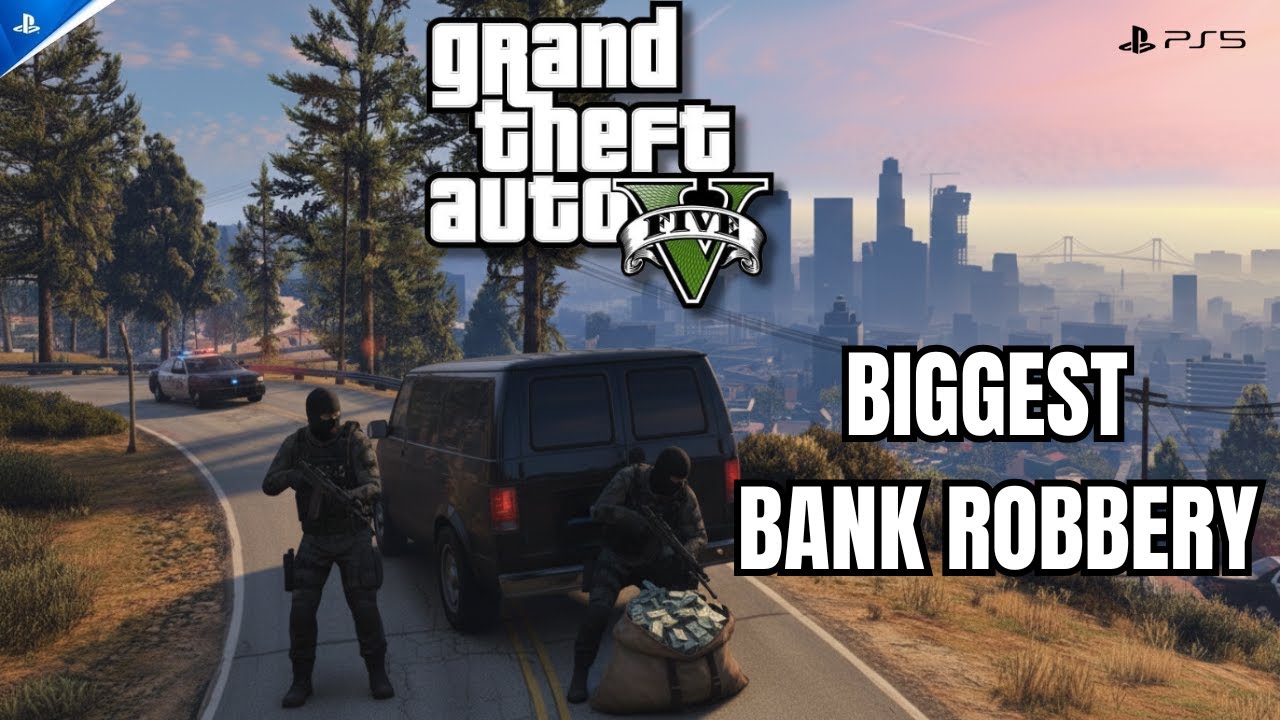 THE BIGGEST BANK ROBBERY | GTA 5 GAMEPLAY 🎮🎮 #gtav #gtavi #gamingindia #gaming #franklin