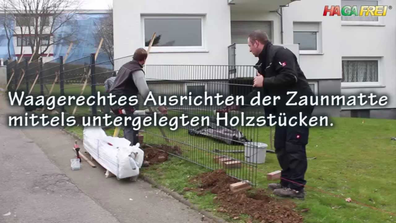 Montagetipps zum Aufbau von Doppelstabmattenzäunen