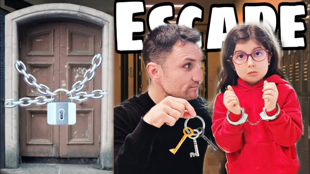 ESCAPE ROOM 🔐 ERICA si CODRIN își ÎNVAȚĂ LECȚIA ❌ video educativ
