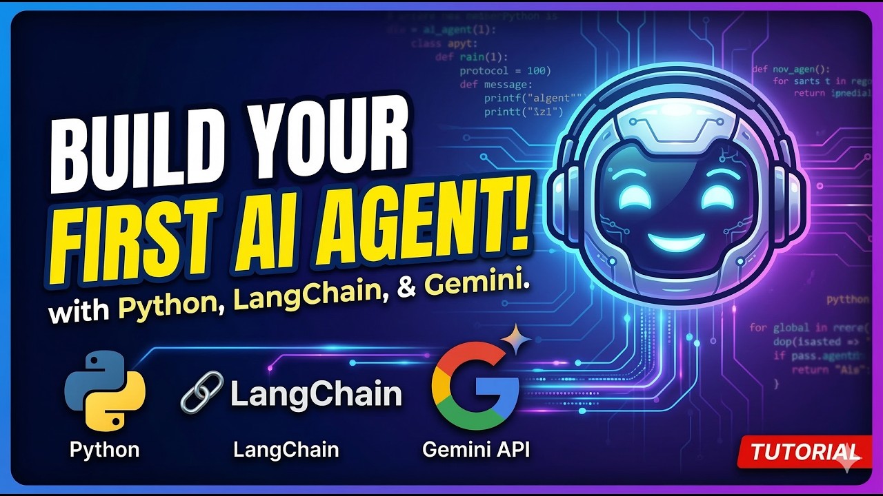 Build Your First AI Agent with Python, LangChain, and Gemini!