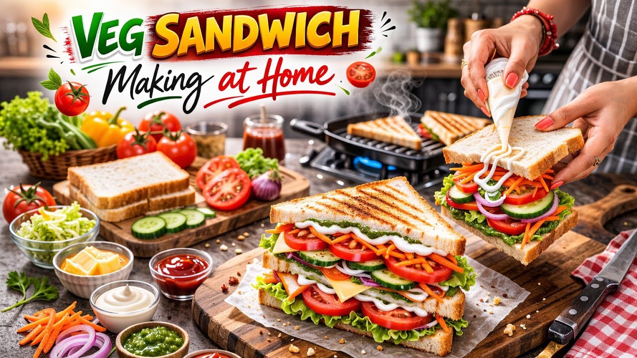 How to make sandwich at home 