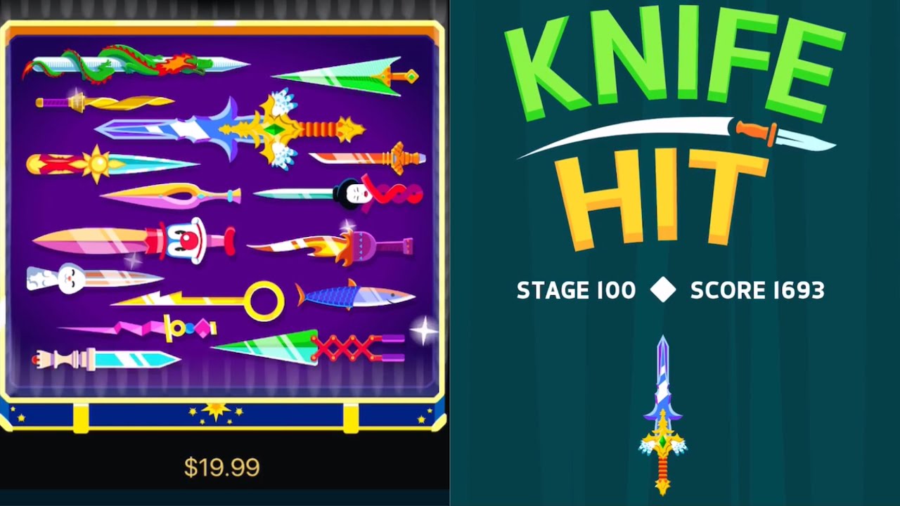 Обзор набора «Королевский нож» ($20) — Knife Hit
