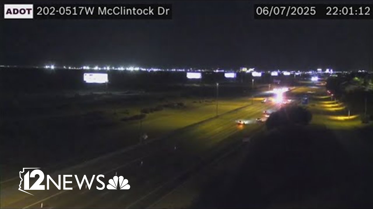Deadly crash closes eastbound lanes of Loop 202 in Chandler