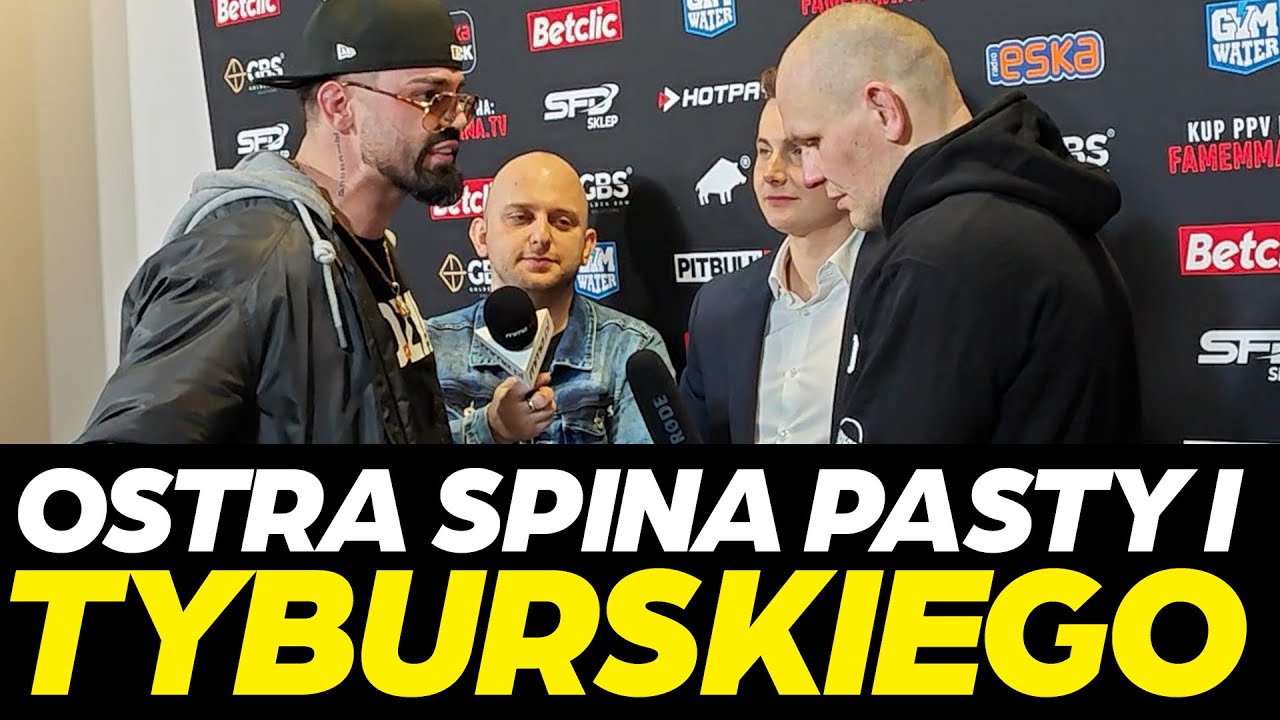 TYBURSKI vs  NORMAN PARKE & PASTERNAK. „NIE MACIE JAJ DO WALKI! WYCHODZICIE PO WYPŁATĘ!”