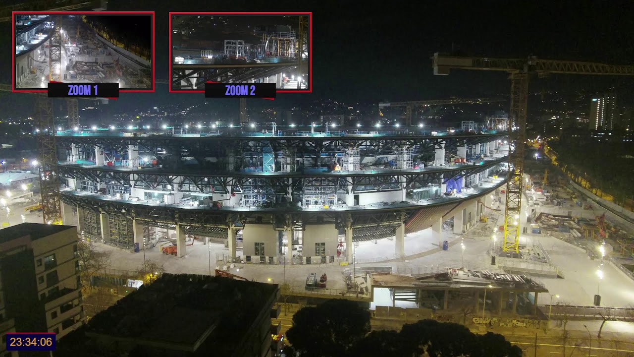 Emissió en directe 4K! 13/03/26 de Las Obras del Camp Nou!