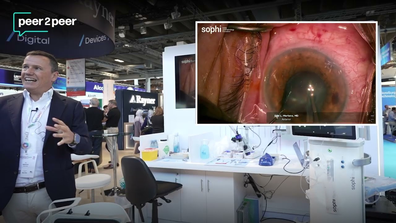 Peer2Peer - Sophi Masterclass with Dr Erik Mertens | Advanced Phaco Training & Surgical Insights