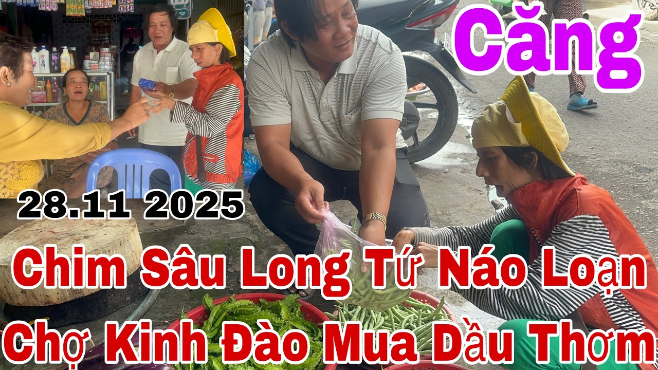 Chim Sâu Náo Loạn Chợ Kinh Đào Mua Dầu Thơm #tintuc #mientay #phimhay #thinhhanh #giaitri 
