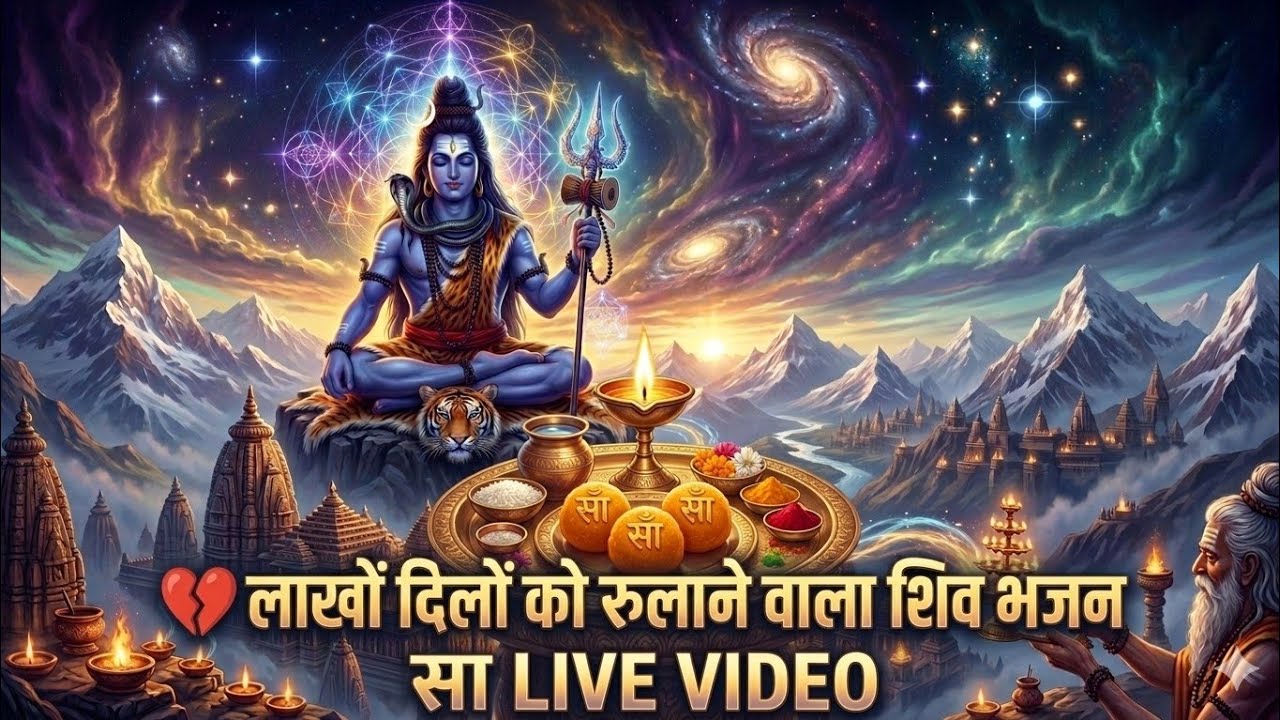 🔴 LIVE | ये भजन सुनते ही दिल का दर्द आँखों से बहने लगेगा 😢 #mahadev #trending #bholenath