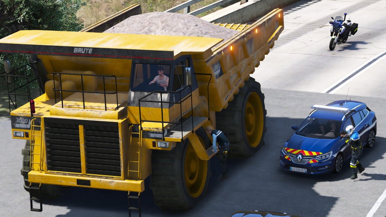 [GTA 5] UN HOMME VOLE LE PLUS GROS CAMION DU MONDE | LSPDFR #919