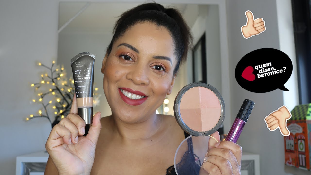Base Tint, Quem disse Berenice? | 1ª impressões