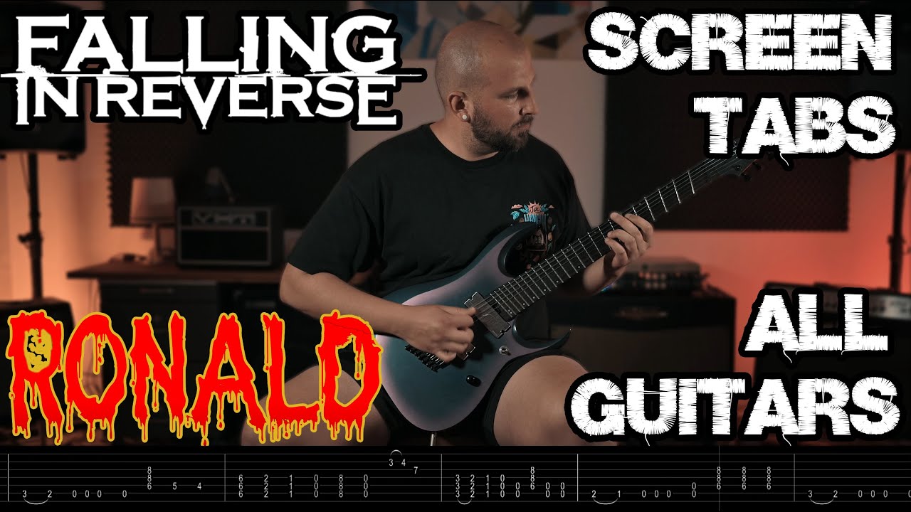 FALLING IN REVERSE Ronald Cover (ACCURATE TABS/ALL GUITARS)