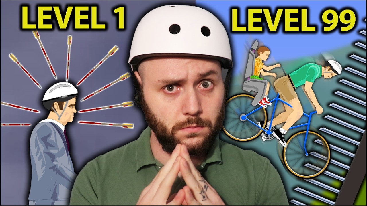 Я проанализировал 100 лучших уровней Happy Wheels