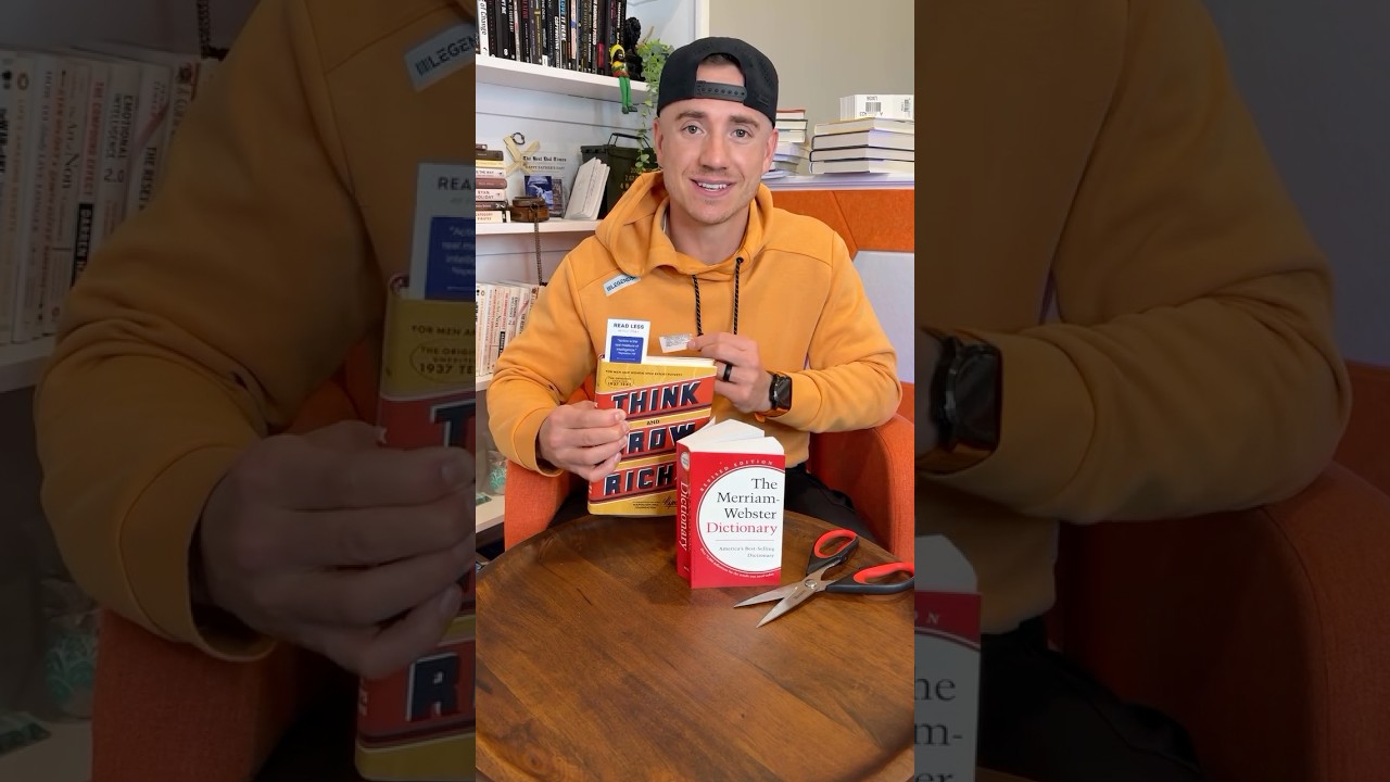 In Think and Grow Rich, Napoleon Hill gave one of the boldest instructions ever: 👉 Buy a dictionary