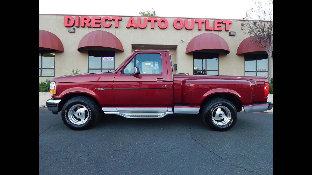 1992 Ford F150 Flare Side ONLY 68k original lifetime miles.  Video overview and walk around.