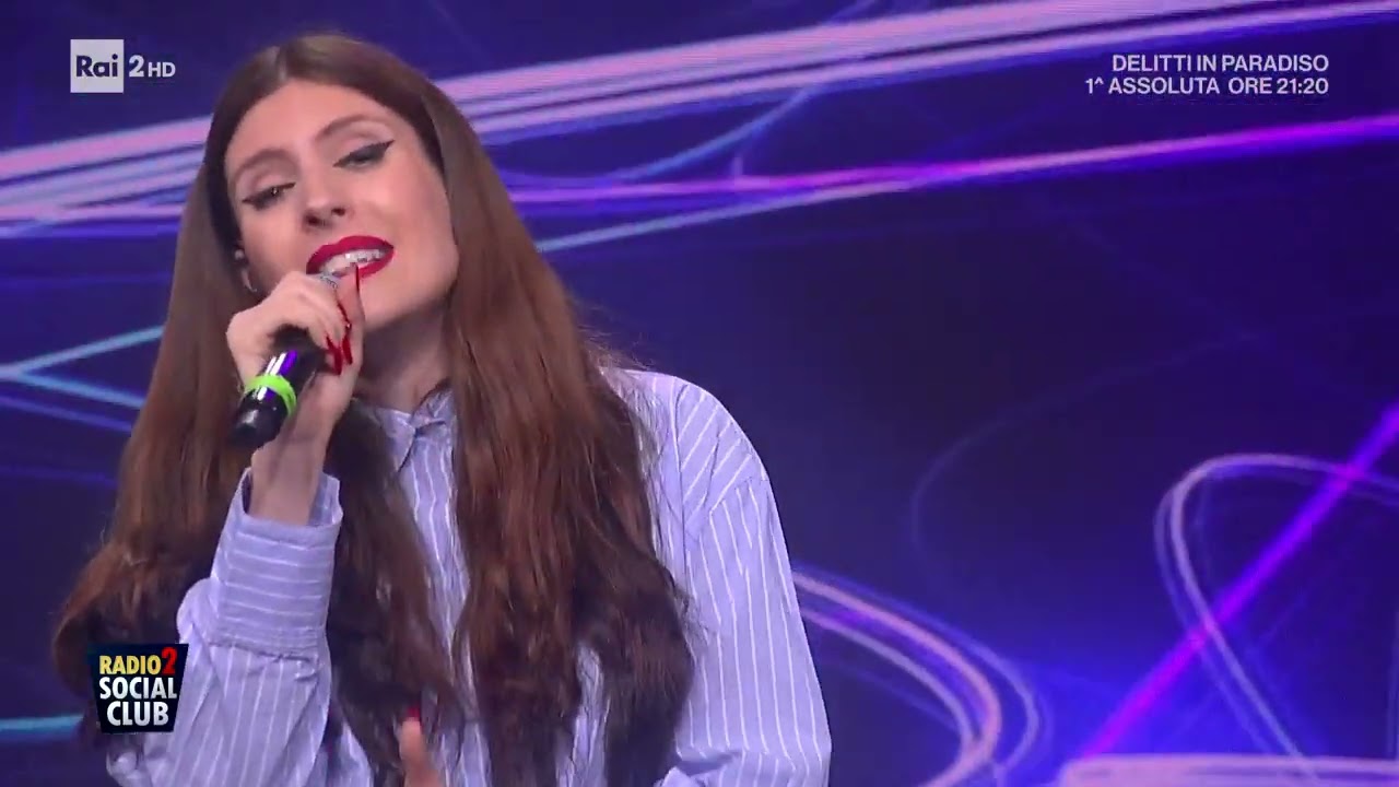Ditonellapiaga canta "Mary" - Radio2 Social Club 15/05/2024