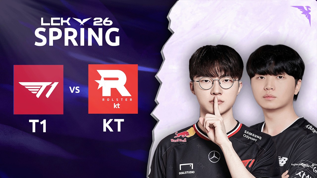 Der erste Vayne Toplane pick dieses Jahr | BO3 GAME 2 - T1 vs KT | LCK 2026 Split 2