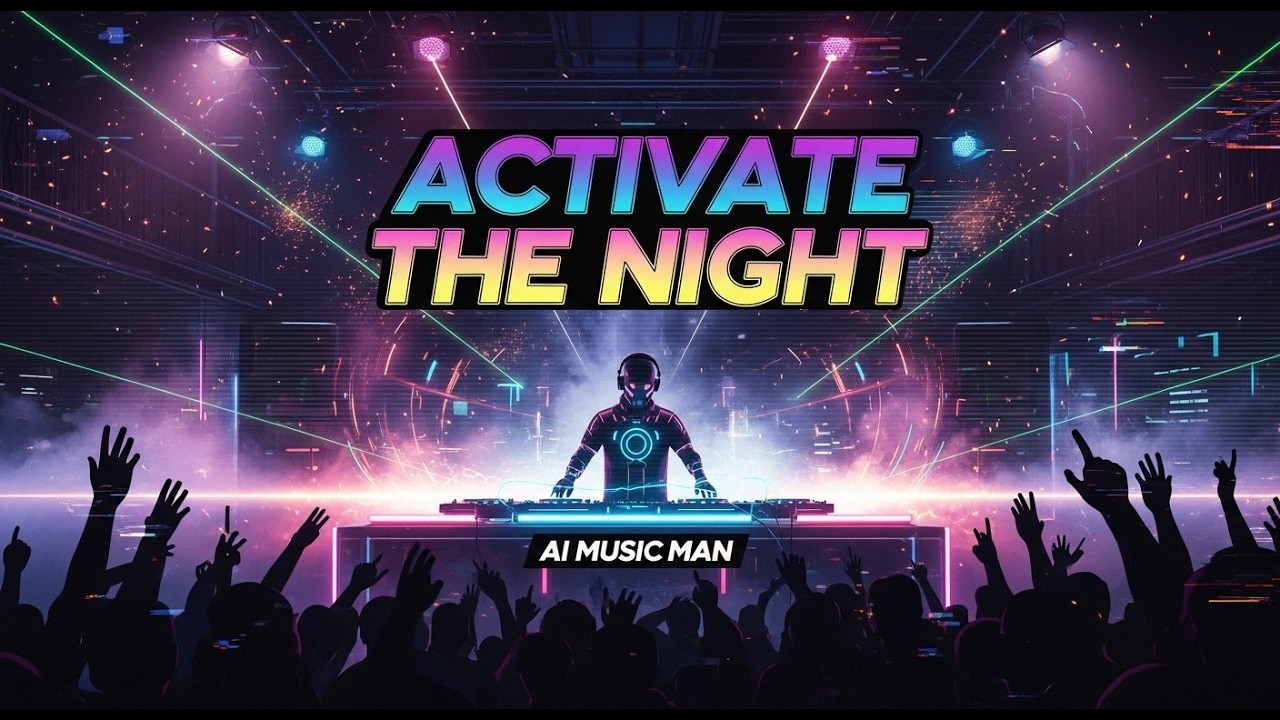ACTIVATE THE NIGHT 🤖🔥 | AI DJ Festival Anthem 2026 | Hard Techno Rave Drop | AI Music Man