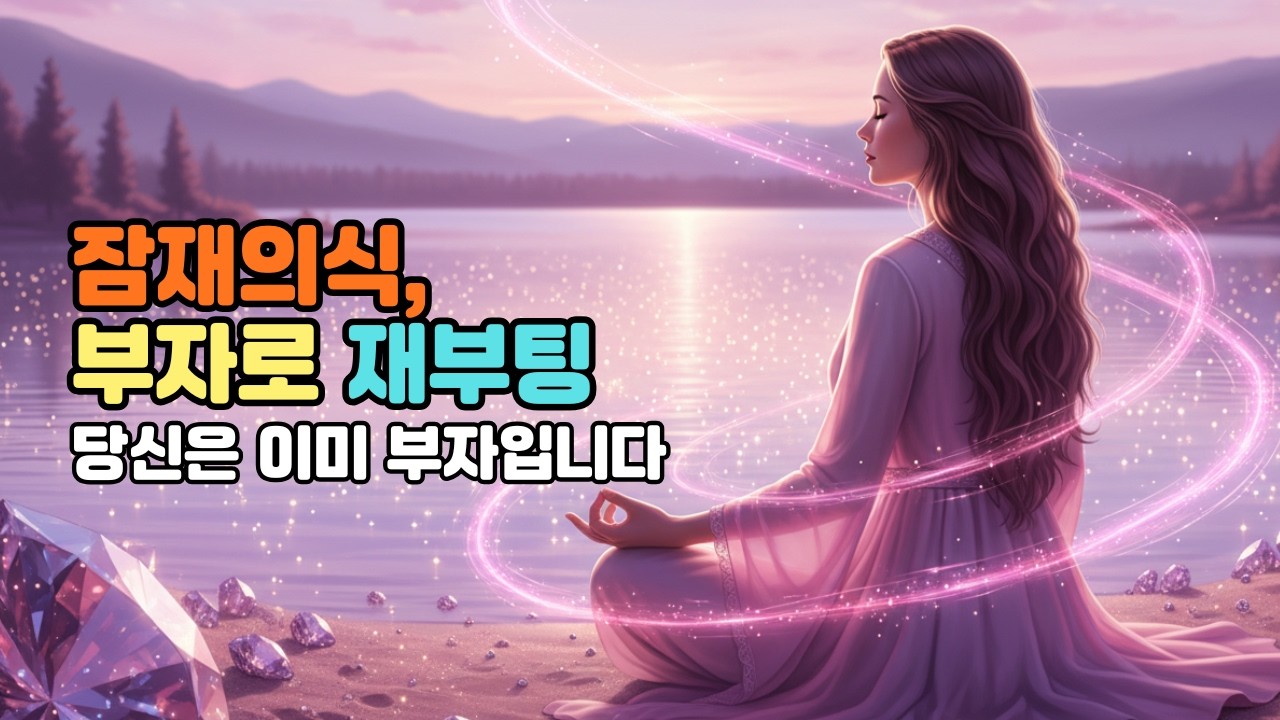 부의 확언 99선 (3회 반복) | 가야금 선율로 뇌를 정화하고 풍요의 주파수를 각인하세요