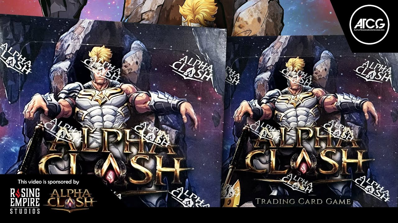 ALPHA CLASH TCG  Opening The new GENESIS RETURN Booster Box | Sponsored Video - Honest Review