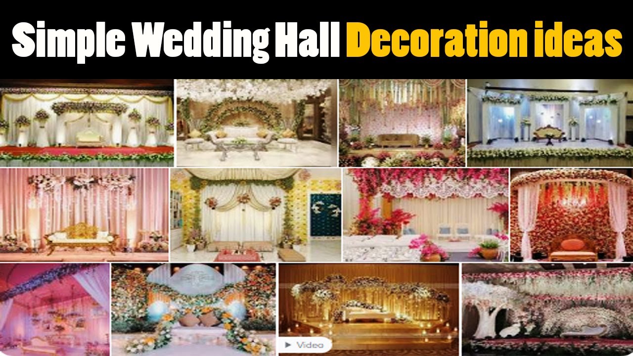 Shadi Hall in Pakistan | Marriage hall Decoration ideas | Simple Wedding hall Decoration ideas