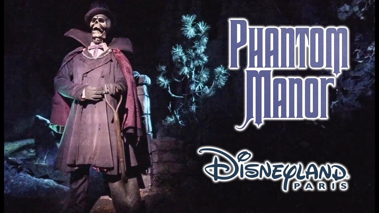 2019 Disneyland Paris Phantom Manor On Ride Low Light HD POV