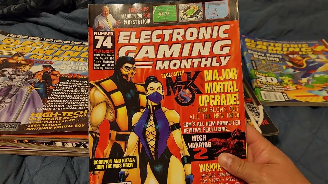 Retro Video Game Magazine Collection 2025