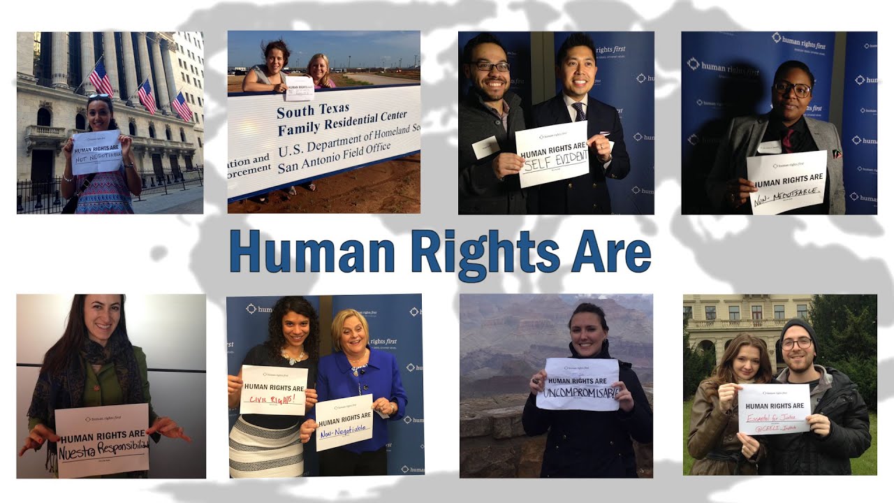 Human Rights Are...