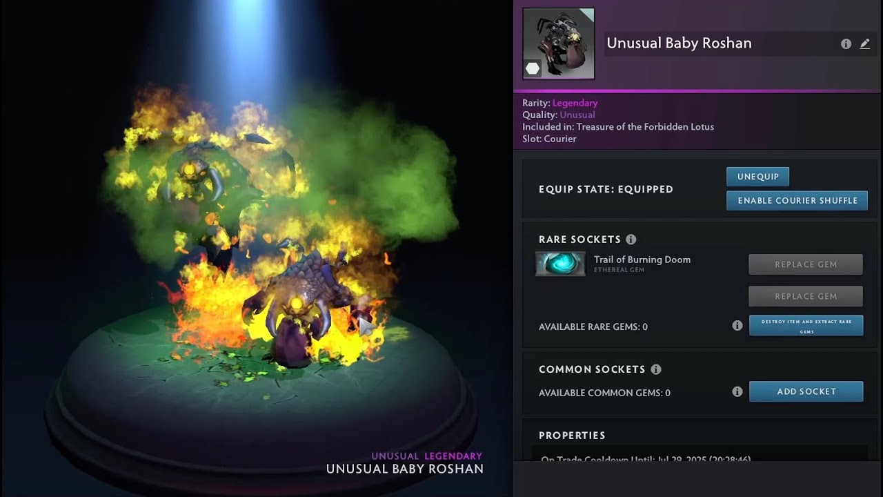DOTA 2 - СОЗДАНИЕ НИЗКОБЮДЖЕТНОГО ЗОЛОТОГО МАЛЫША РОШАНА!
