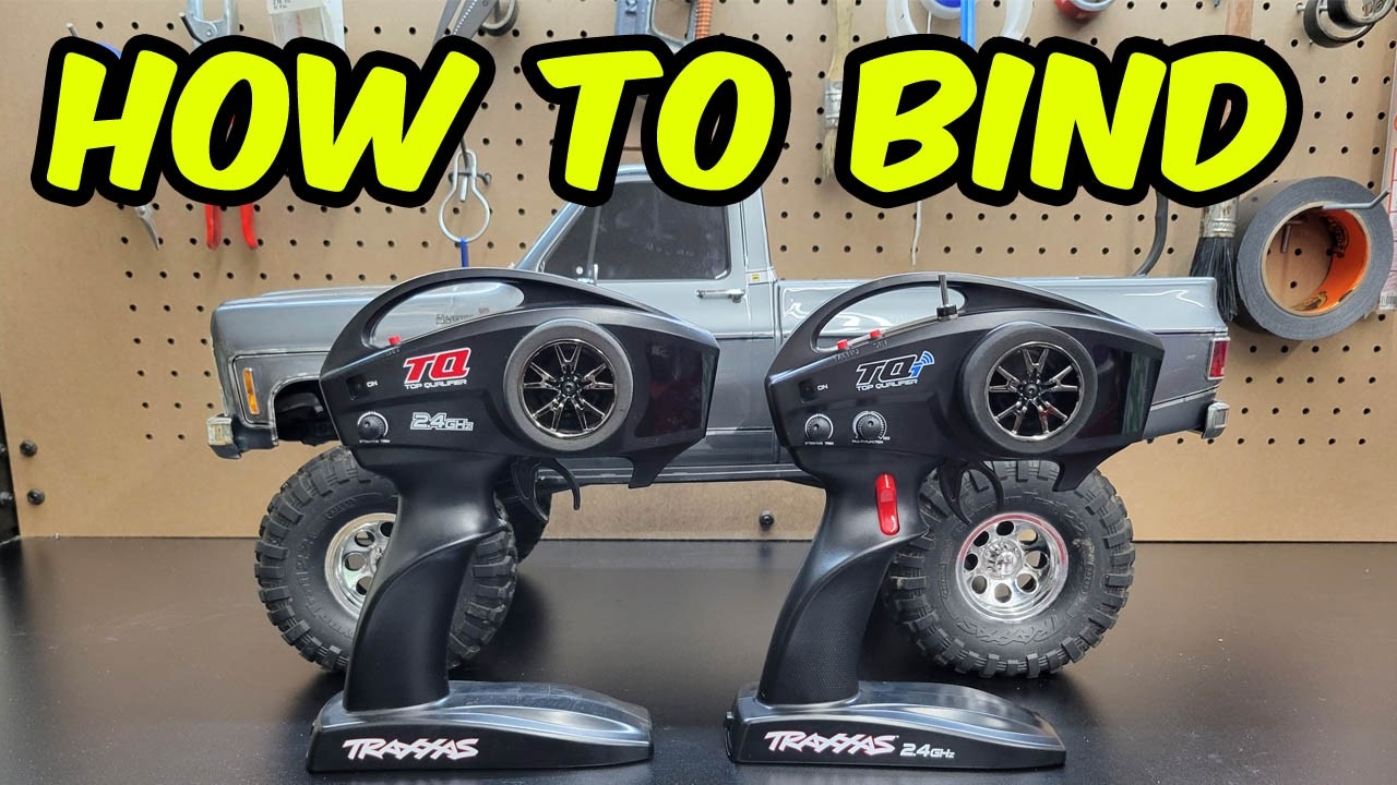 How to Bind Traxxas TQ + TQi Radios