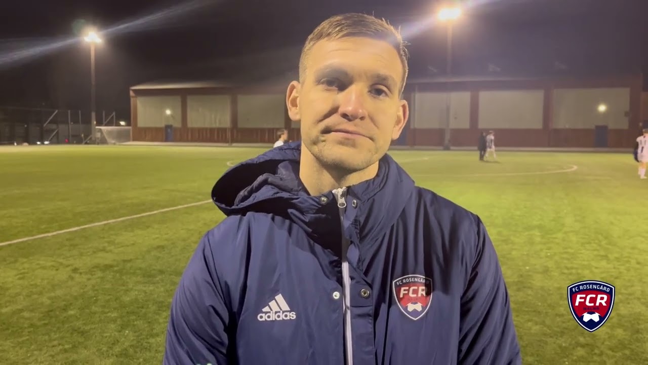 Emil Grimbe efter match mot Lilla torg FF 5 feb