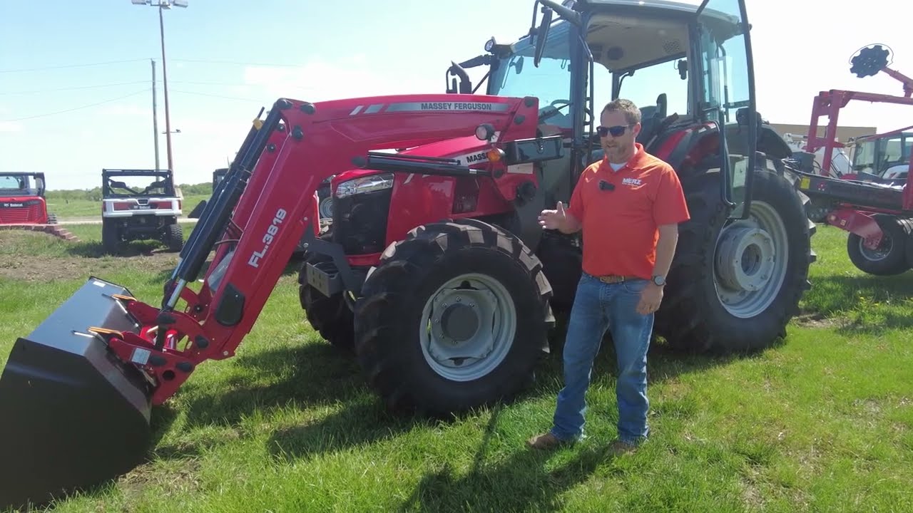 Лучший трактор-погрузчик мощностью 100 л.с. — Massey Ferguson 5711D! Вот почему!