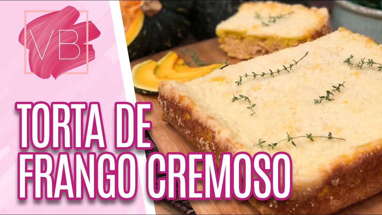 Torta de abóbora com frango cremoso - Você Bonita (10/03/20)