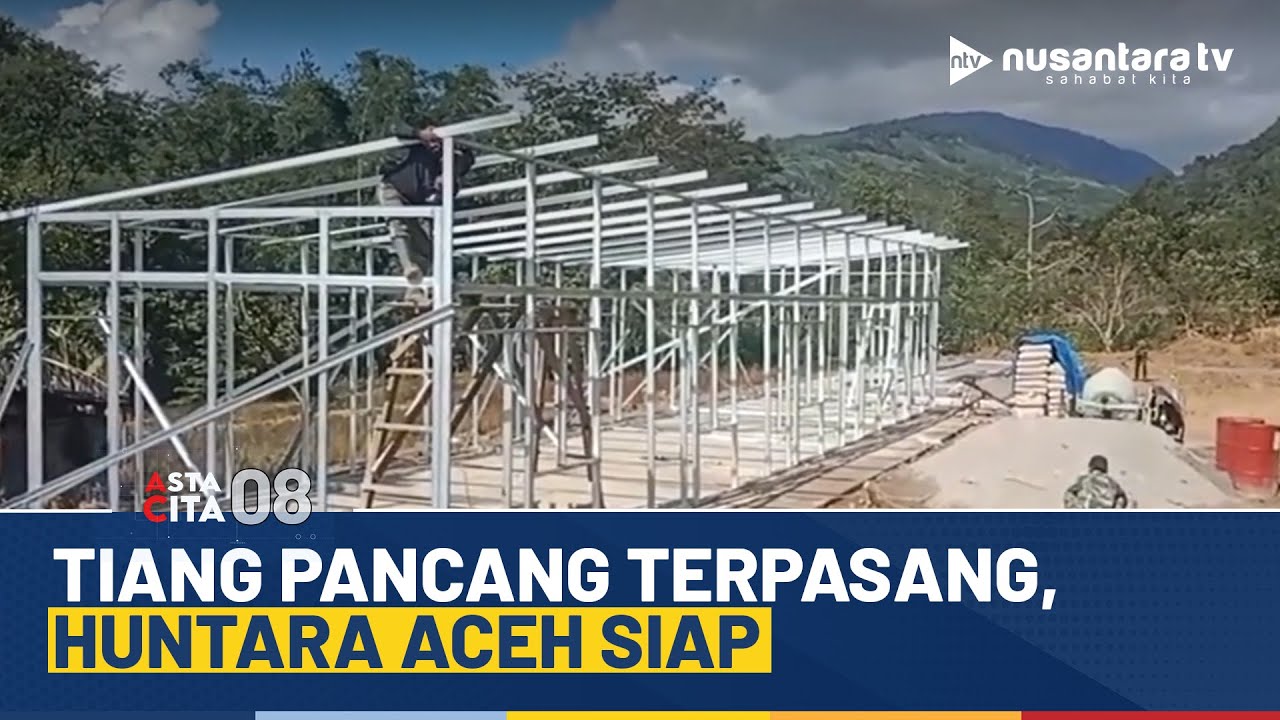 [LIVE] Pembangunan Huntara di Aceh Capai Progres Signifikan | ASTA CITA 08