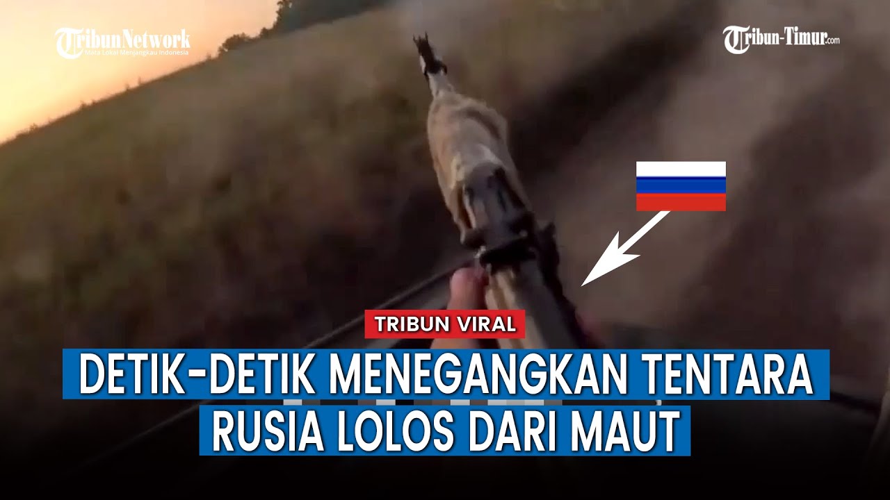 [FULL] Menegangkan Detik-detik Kendaraan Militer Rusia Gagal Diserang Drone Peledak Ukraina