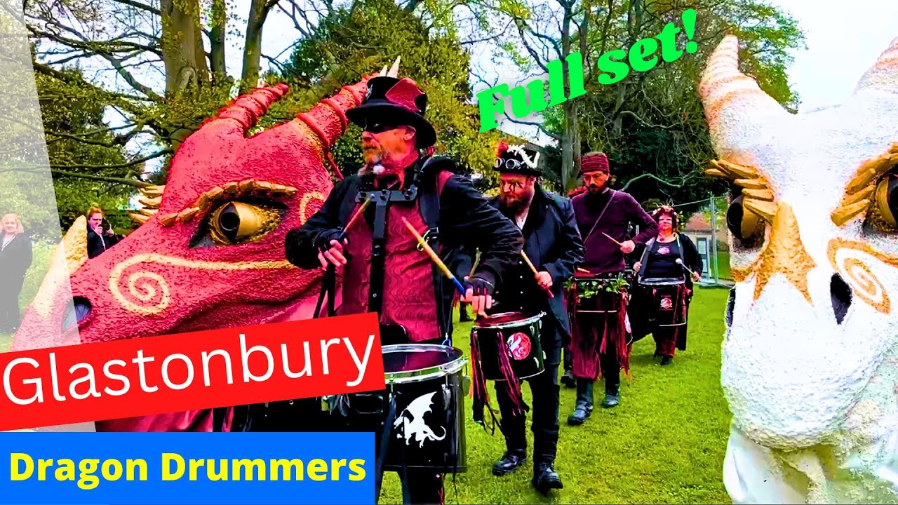 Dragon drummers The full set