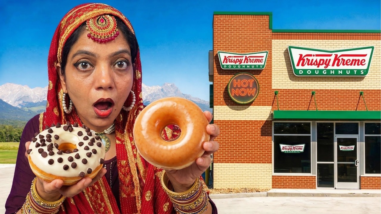Villagers Try Krispy Kreme Doughnuts for the First Time 🍩
