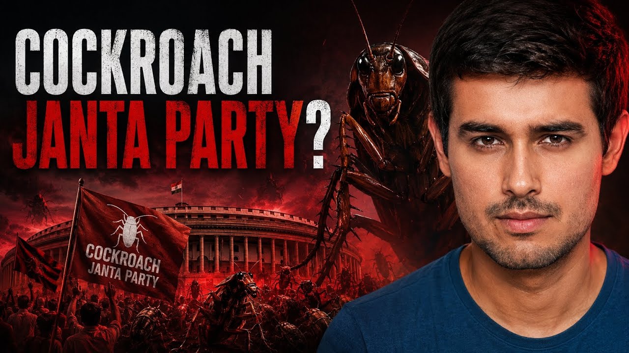Reality of cockroach janta party |Dhruv Rathee 